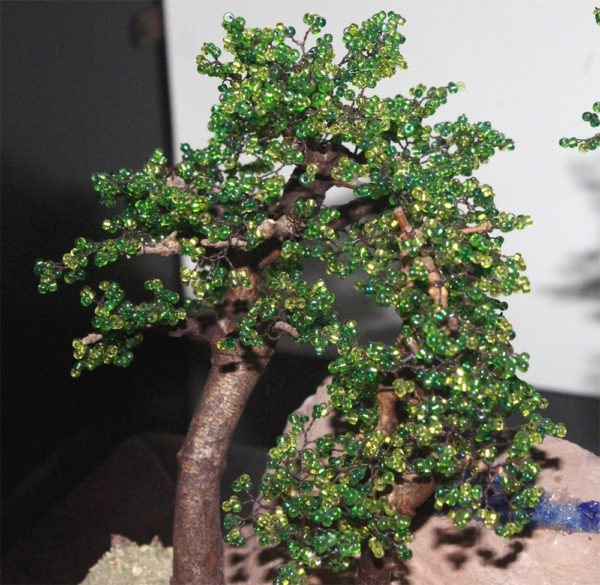 boschetto bonsai di perline