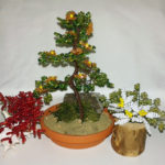 composizione mista bonsai di perline (F)